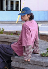 [SEMADE] Short Essential Salt Pigment Sleeve 에센셜 솔트 피그먼트 슬리브 (반팔)
