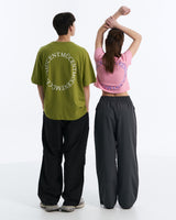 シグネチャーアークバックロゴTシャツ (Pink, Olive)