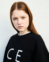 CEC TRIANGLE LOGO SWEATSHIRT(BLACK)