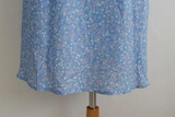 BLISSFUL FLORAL TIE-STRAP DRESS