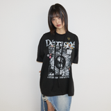 スパゲティロックTシャツ ブラック
