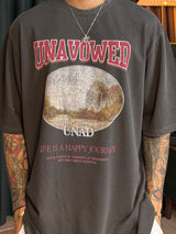 Unadjusted Pigment Dying Short Sleeves 3COLOR