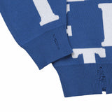 Letters Monogram Knit Sweater