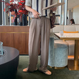 LMN Cool linen bendable pintuck slacks (4 colors)