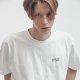 BACK WATER SLOGAN PRINT T-SHIRT (WHITE)
