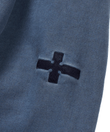 P. Basic cross sweat Pants _ Smoke blue 