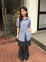Hika Layered Skirt Pants