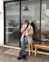 Side pocket boots cut pants