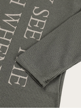 Golgi lettering long sleeves(3color)