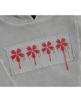 Patch Slim Hoodie _ Light Grey