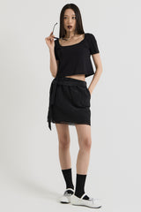 リバーシブルTシャツ, Black