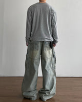 Roti Cargo Denim Pants