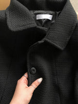 DL Round Collar Tweed Jacket