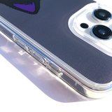 1980's Cat (Black) Gel Hard Phone Case
