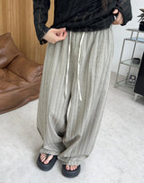 Pierre Striped Banding Slacks