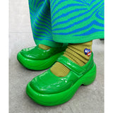 Double Heart Socks Olive