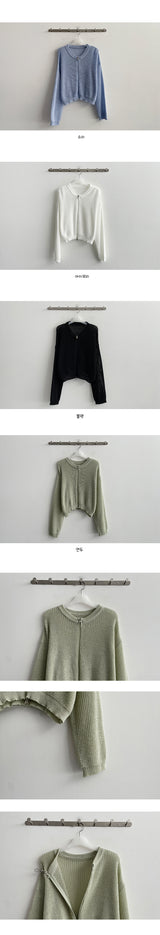 Forecrop to Way Knit Zip-Up