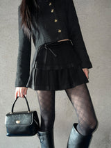 Janne Square Classic Medium Hand & Cross Bag (3 colors)