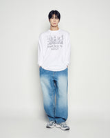 25FW CITY VIEW LONG SLEEVE T-SHIRT WHITE