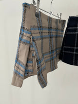 Muir Checkered Mini Skirt (2 colors)