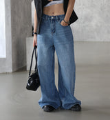 Celeb Long Wide Jeans