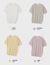 Look Logane Standard Hachi Round Short Sleeve Knit