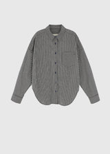 CLASSIC CHECK SHIRT _DARK NAVY