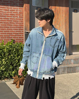 トビンダメージデニムジャケット