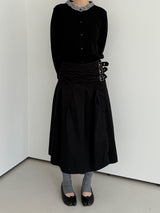 ファンシーバックルラップスカート