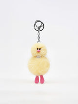 Cosymosy Ugly Bird Keyring - Lemon