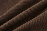 13DE MARZO Doozoo Brushed Shorts Brown