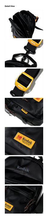ESSENTIAL MEDIUM SLING BAG【BLACK】