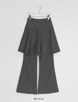 Hika Layered Skirt Pants