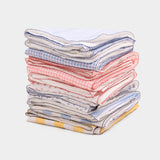 Summer Dust-Free Bamboo Seersucker Double-Layer Blankets - Q size