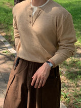 Coloring non-layered round knitwear
