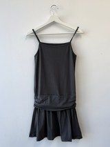 core shirring dress