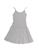 PLEATS MIDI ONE-PIECE (GREY)
