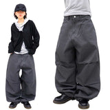 ワイドピグメントスナップデニムパンツ