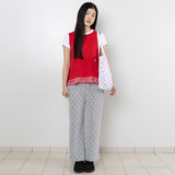 Twister Ruffle Sleeveless - Red