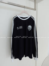[UNISEX] トラックオーバーサイズフィットカラーTシャツ