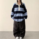 Lead Knee Pin Tuck Hem String Wide Pants
