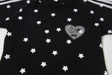 スターパターンラブリークロップTシャツ 232491288