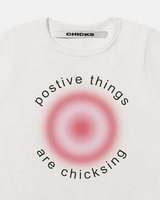POSITIVE PINK CROP TOP