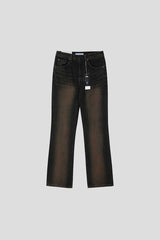 ASCLO Sand Brush Flare Denim Pants (2color)