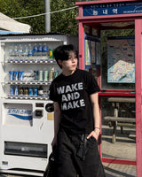 ウェイクレギュラーショートスリーブTシャツ