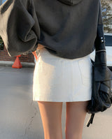 Kiko Stitch Pocket Skirt-Pants