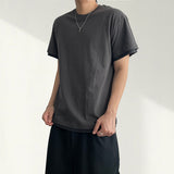 Easy Layered Color Block Short Sleeve Tee