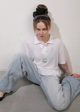 ヘイズ レーベルカラーTシャツ [ホワイト]