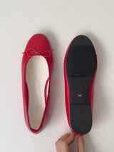 Candy Ribbon Flat Shoes