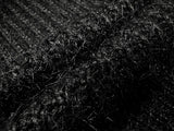 Shaggy Angora Knit Zip-Up